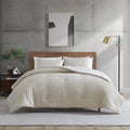 Serenity Wavy Polyester All Seasons Comforter Set