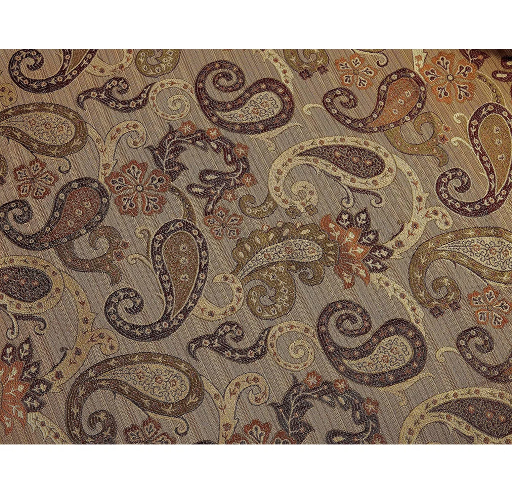 Adelle 7 Piece Paisley Jacquard comforter Set